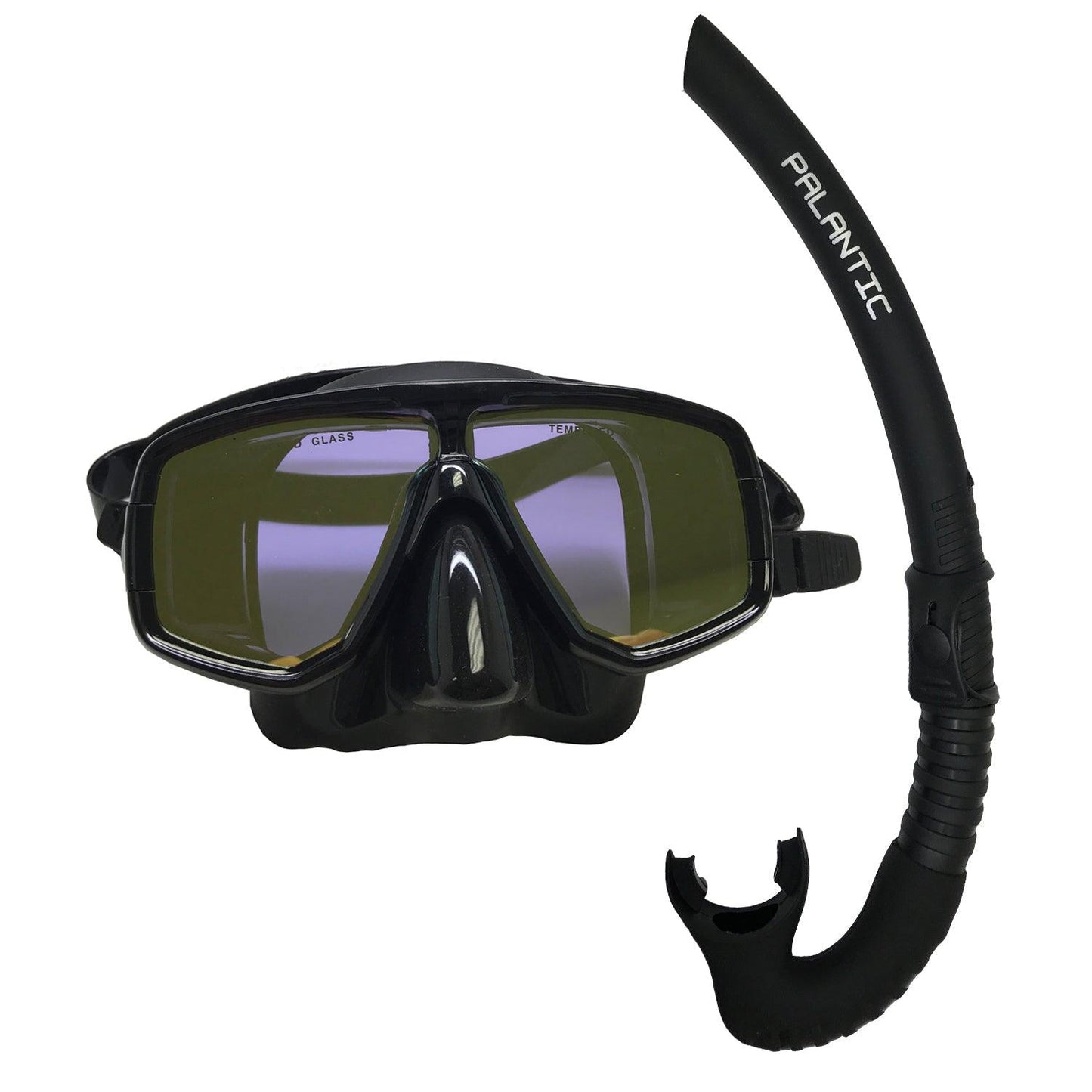Dive Mask And Black Snorkel Combo