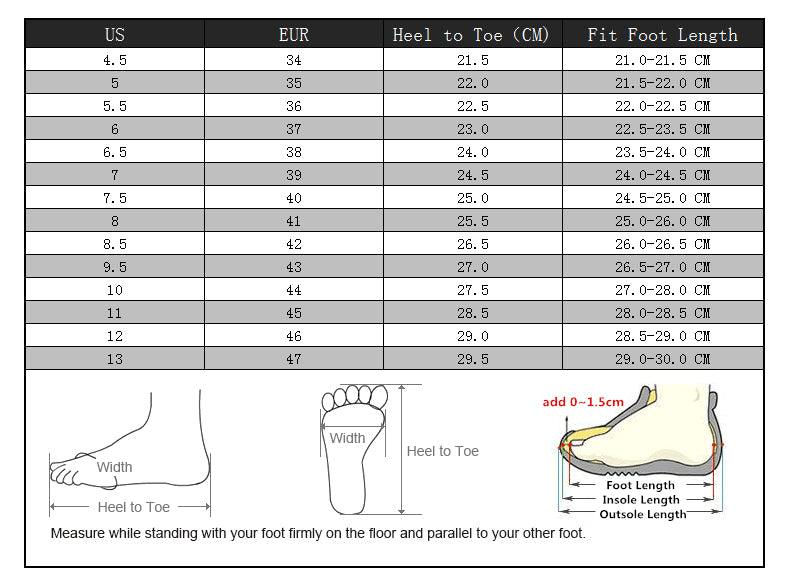 Unisex Fashion Sports Running Sneakers