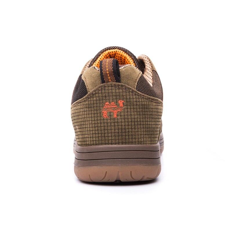 Men's Lace-Up Wear-Resistant Hiking Shoes
