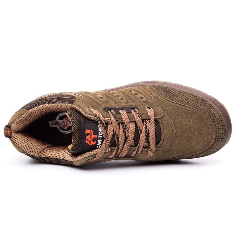 Men's Lace-Up Wear-Resistant Hiking Shoes