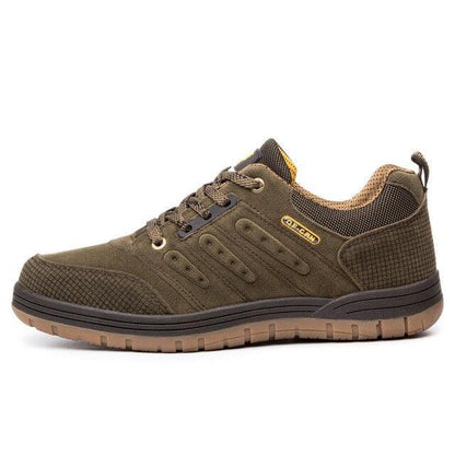 Men's Lace-Up Wear-Resistant Hiking Shoes