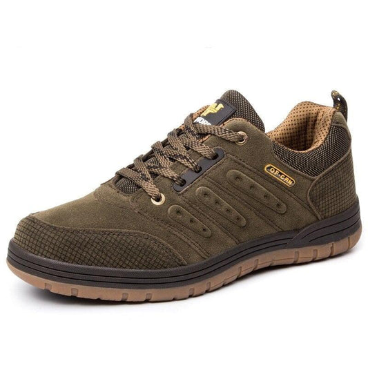 Men's Lace-Up Wear-Resistant Hiking Shoes
