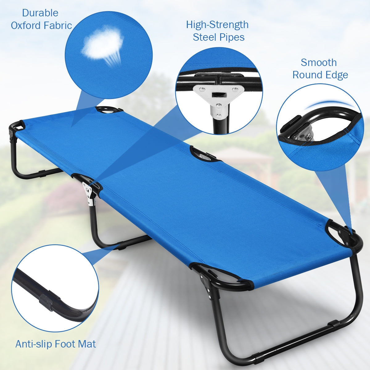 Folding Camping Bed For Outdoor Sleeping