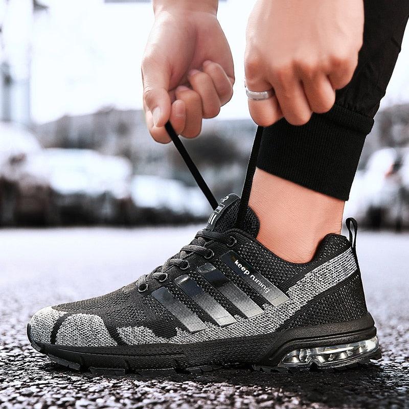 Men's Air Cushion Breathable Running Sneakers