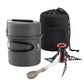 Ultra-Light Aluminum Nestable Camping Cookware Set