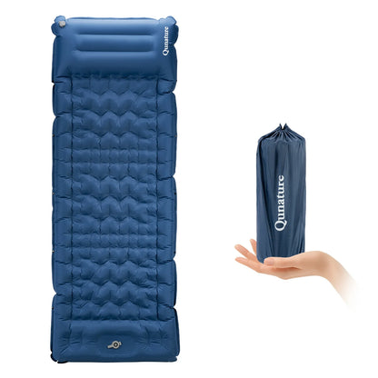Ultra-Light Inflatable Sleeping Pad With Pillow