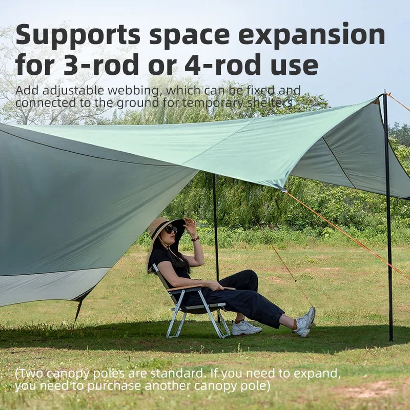 Waterproof UPF50+ Canopy Sun Shelter Tent