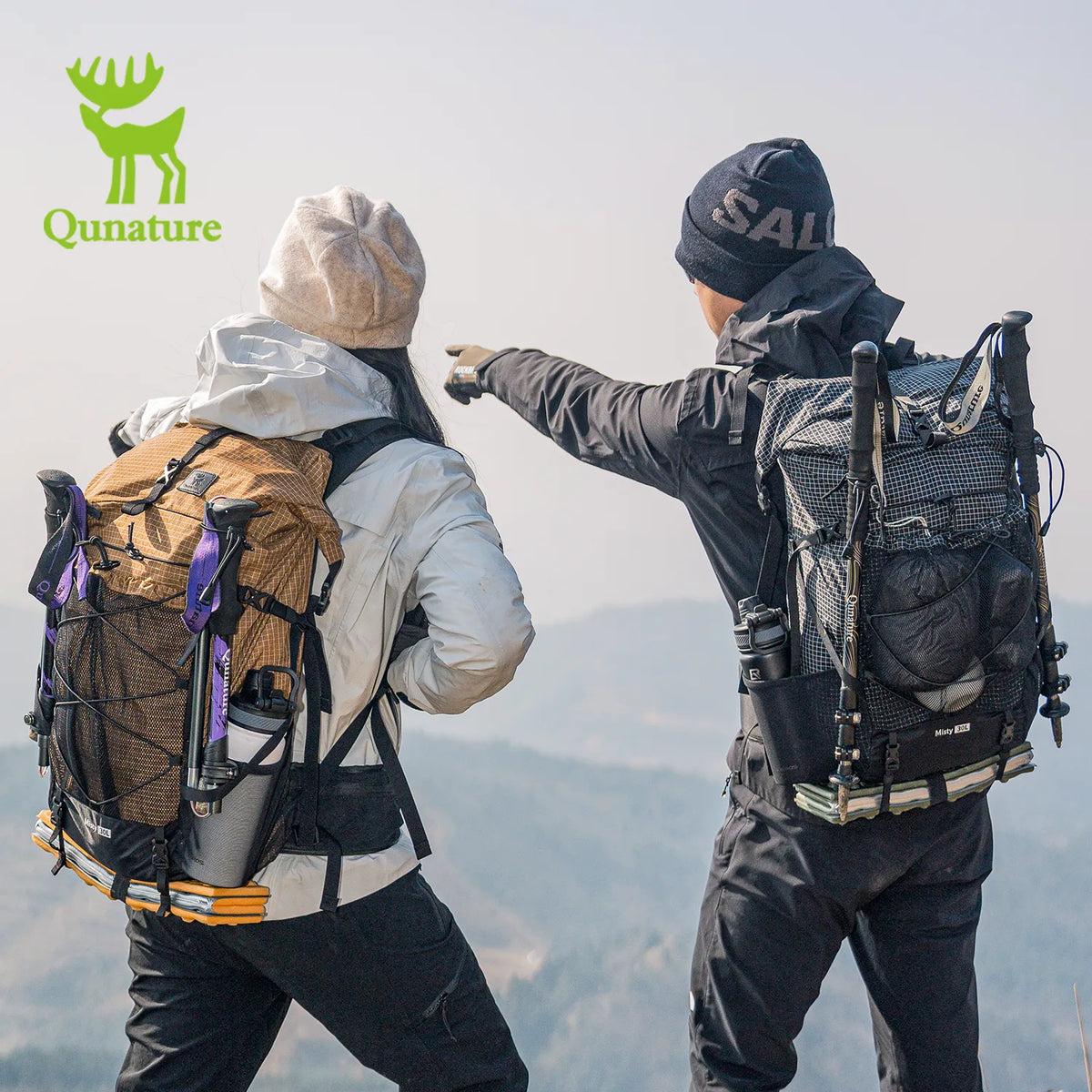 30-35L Lightweight Waterproof Hiking Backpack