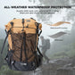 30-35L Lightweight Waterproof Hiking Backpack