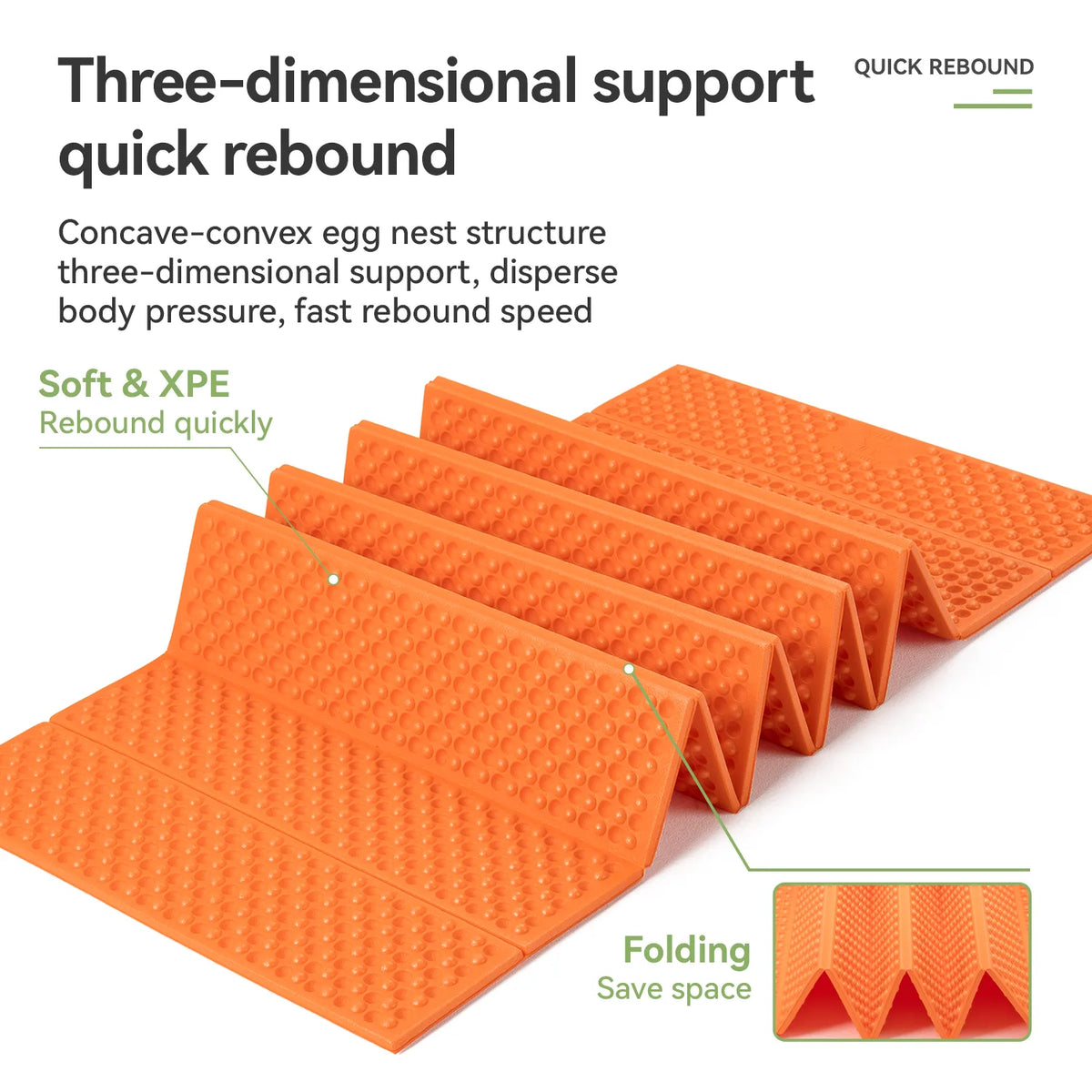 Ultralight Waterproof Folding Sleeping Pad