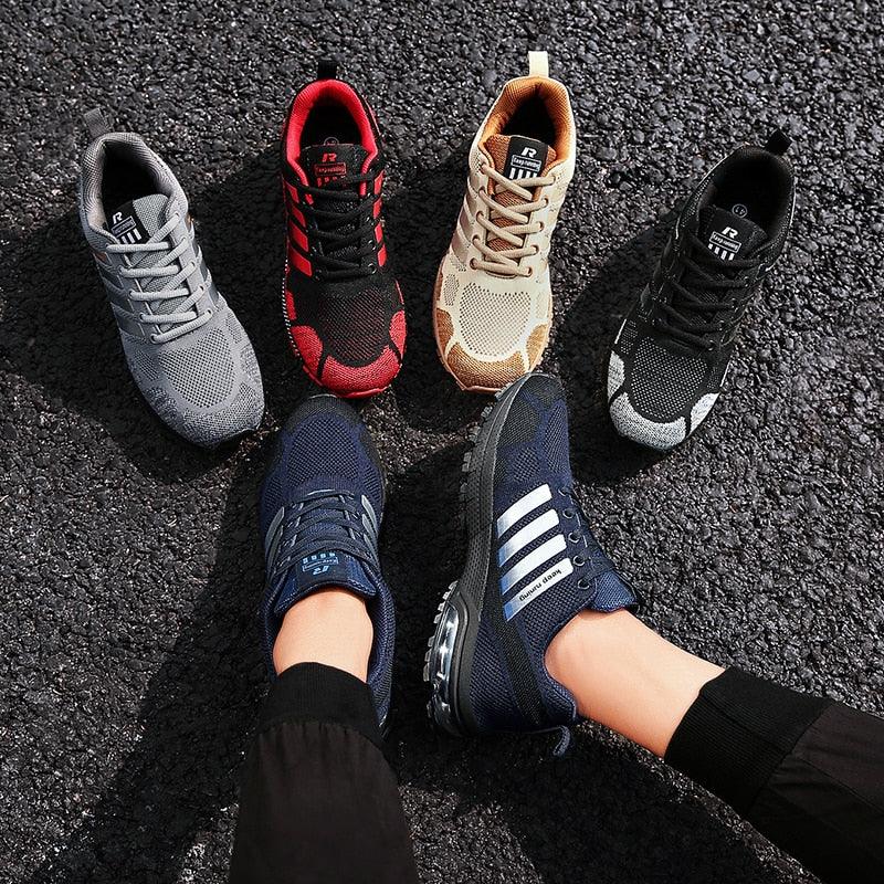 Men's Air Cushion Breathable Running Sneakers