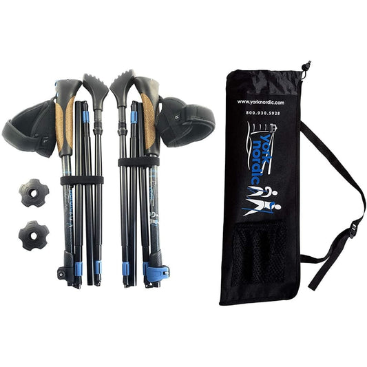 Folding Walking Hiking Poles With Accessories
