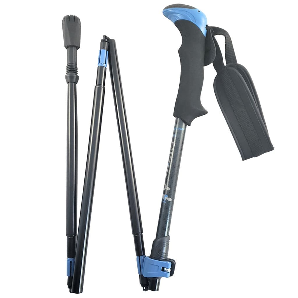 Folding Walking Hiking Poles With Accessories